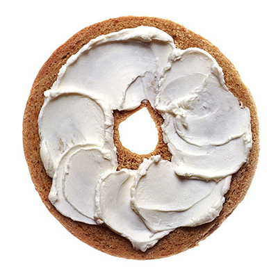 "Cream Cheese Bagel (Concu) - Click here to View more details about this Product
